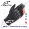 Alpinestars HYDE XT DRYSTAR XF 騎士防水手套 - 黑紅