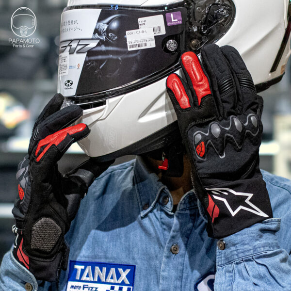 Alpinestars HYDE XT DRYSTAR XF 騎士防水手套 - 黑紅