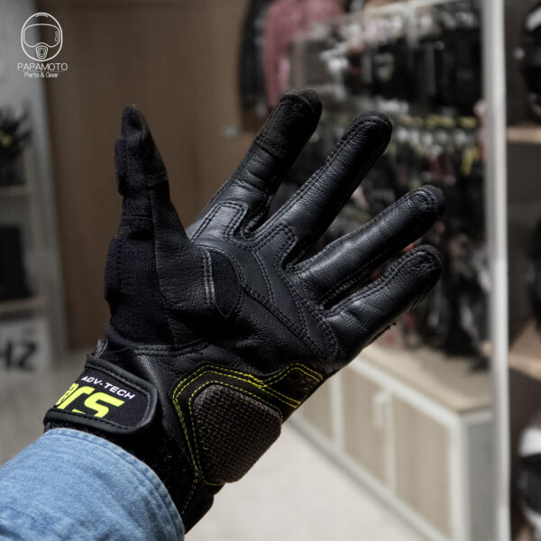 Alpinestars HALO 綠黑黃 夏季皮革騎士手套