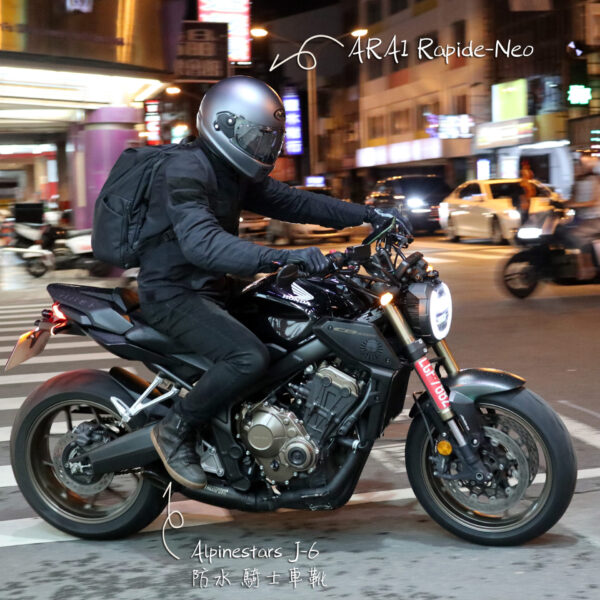 Alpinestars J-6 防水休閒皮革車靴 - 黑棕色