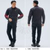 TAICHI RSJ345 夏季網眼防摔衣 - 黑紅 (7件式護具