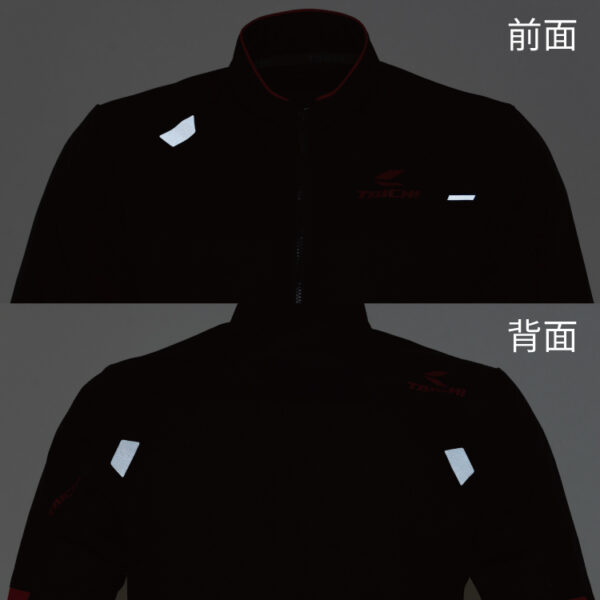 TAICHI RSJ345 夏季網眼防摔衣 - 黑白 (7件式護具