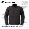 TAICHI RSJ345 夏季網眼防摔衣 - 黑 (7件式護具