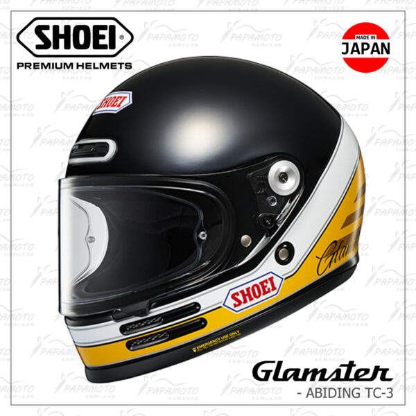 SHOEI Glamster ABIDING TC-3 (樂高帽 復古帽 全罩安全帽