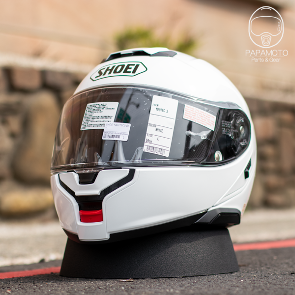 SHOEI NEOTEC3 - 白 (汽水帽 可樂帽