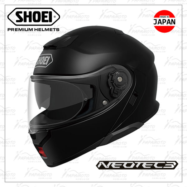 SHOEI NEOTEC3 - 消光黑 (汽水帽 可樂帽