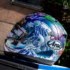 ARAI RX-7X ORIENTAL FLAT BLUE - 浮世繪