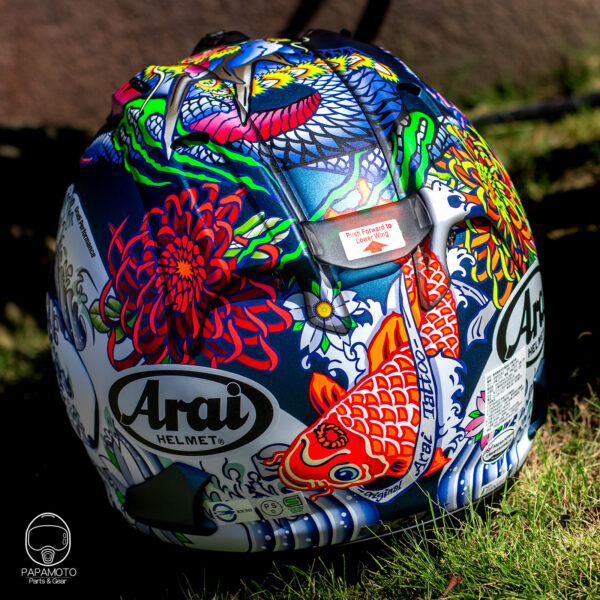 ARAI RX-7X ORIENTAL FLAT BLUE - 浮世繪