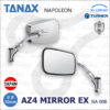 TANAX NAPOLEON NA-008 AZ4 後照鏡 (銀)