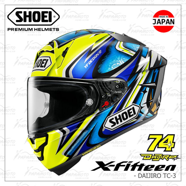 SHOEI X15 DAIJIRO TC-3 加藤大治郎