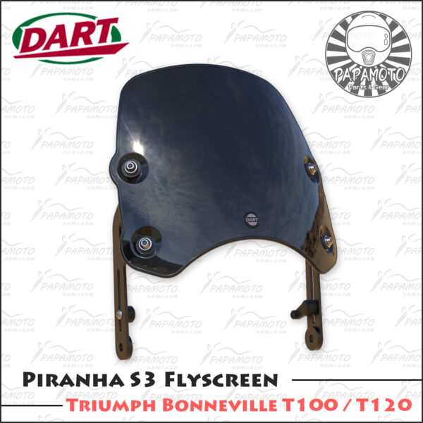 DART Piranha S3 短版風鏡 - Triumph T100 / T120