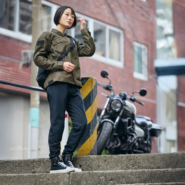 TAICHI RSJ353 夏季網眼防摔衣 - 卡其綠 (軍裝 工裝