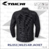 TAICHI RSJ353 夏季網眼防摔衣 - 黑 (軍裝 工裝