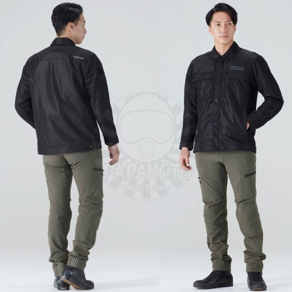 TAICHI RSJ353 夏季網眼防摔衣 - 黑 (軍裝 工裝