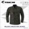 TAICHI RSJ353 夏季網眼防摔衣 - 深灰 (軍裝 工裝