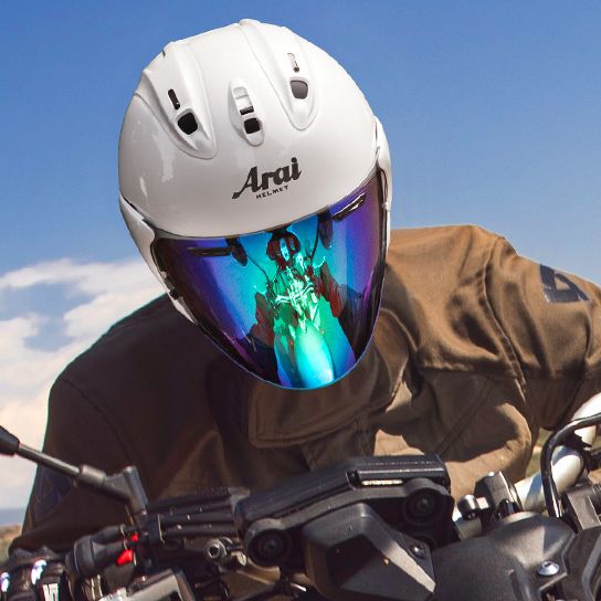 ARAI VAS-Z BV 原廠鏡片 - 電鍍片