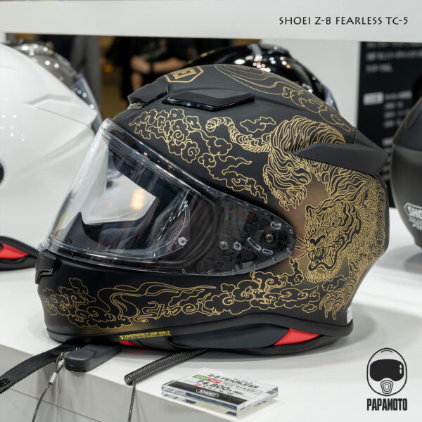 SHOEI Z8 FEARLESS TC-5 (金虎