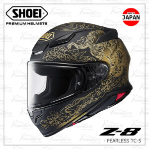 SHOEI Z8 FEARLESS TC-5 (金虎
