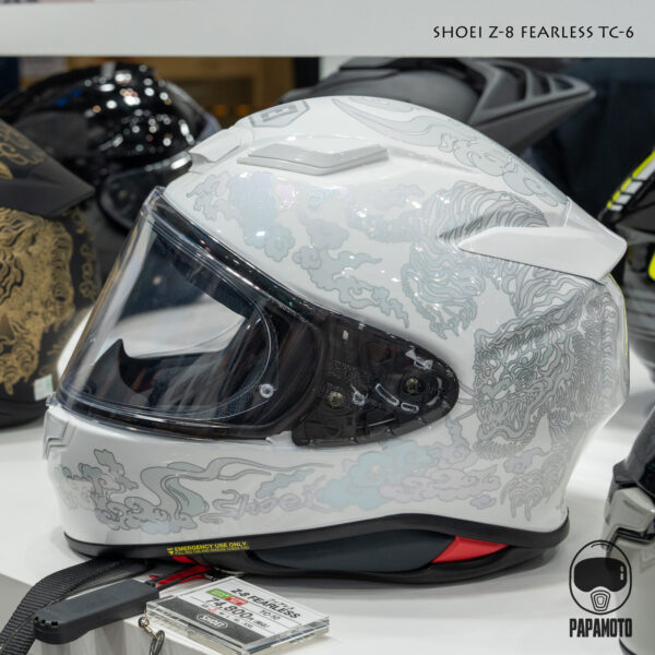 SHOEI Z8 FEARLESS TC-6 (銀虎