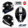 SHOEI Z8 IDEOGRAPH TC-5 (X Cross