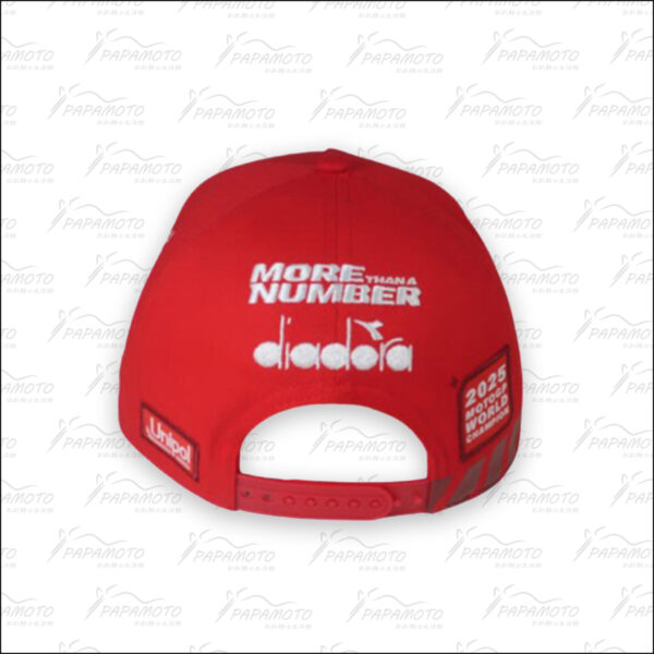 Ducati x MM93 2025 世界冠軍紀念棒球帽