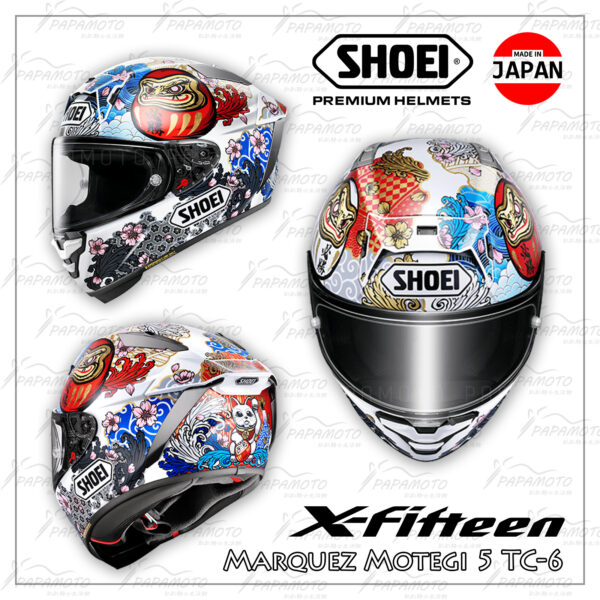 SHOEI X15 MARQUEZ MOTEGI5 TC6 (招財貓