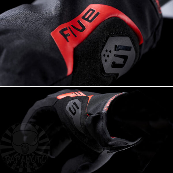FIVE RANGER WP 防水騎士手套 黑紅