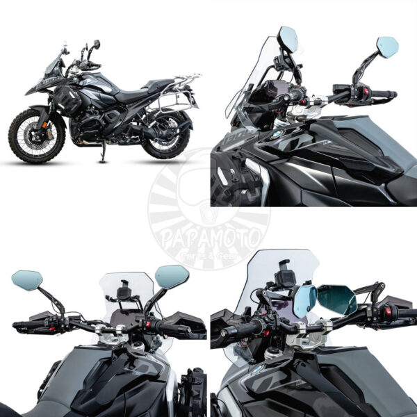 LOBOO RM02 廣角可折後照鏡 - BMW盲點偵測版