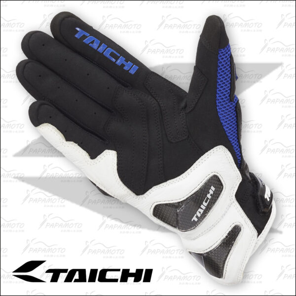 TAICHI RST442 夏季騎士手套 - 藍黑
