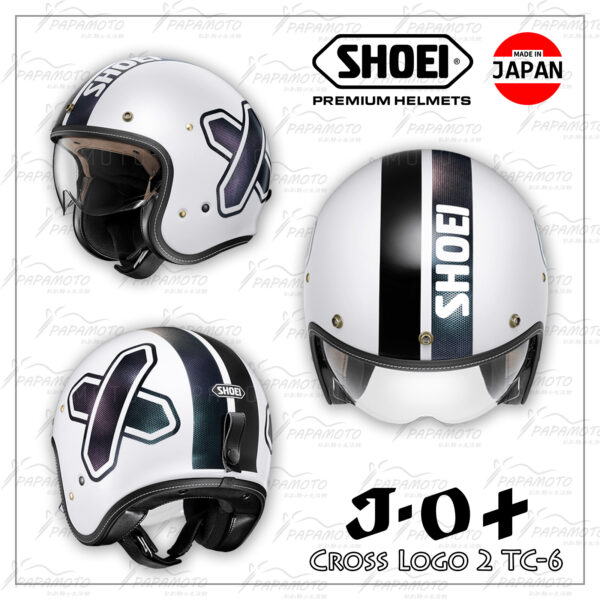 SHOEI JO+ Cross logo 2 TC-6