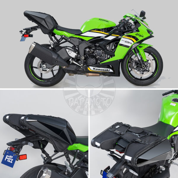 TANAX motoFizz MFK-313 CARVING 硬殼側箱 SS 2