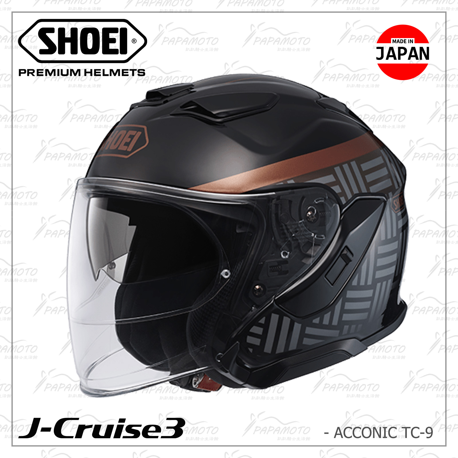 SHOEI J-Cruise 3 ACCONIC TC-9 – 趴趴騎士生活館=網路商店