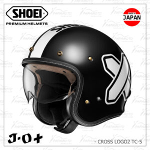 SHOEI JO+ Cross logo 2 TC-5