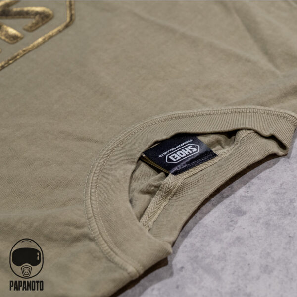 SHOEI 燙金LOGO T-Shirt - 卡其綠