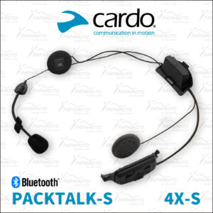 【預購】Cardo PACKTALK-S 4X-S 安全帽整合式藍牙耳機