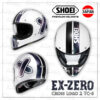 SHOEI EX-ZERO CROSS LOGO TC-6 山車帽