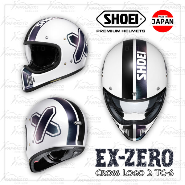 SHOEI EX-ZERO CROSS LOGO TC-6 山車帽