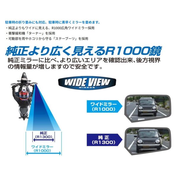 TANAX NAPOLEON NA-016 可折後照鏡