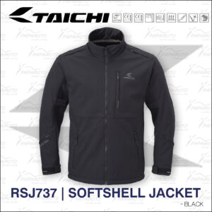 TAICHI RSJ737 軟殼防摔衣 - 黑