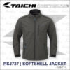 RSJ737GM01_1 TAICHI RSJ737 軟殼防摔衣 - 槍灰