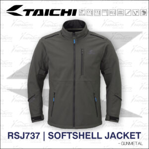 TAICHI RSJ737 軟殼防摔衣 - 槍灰